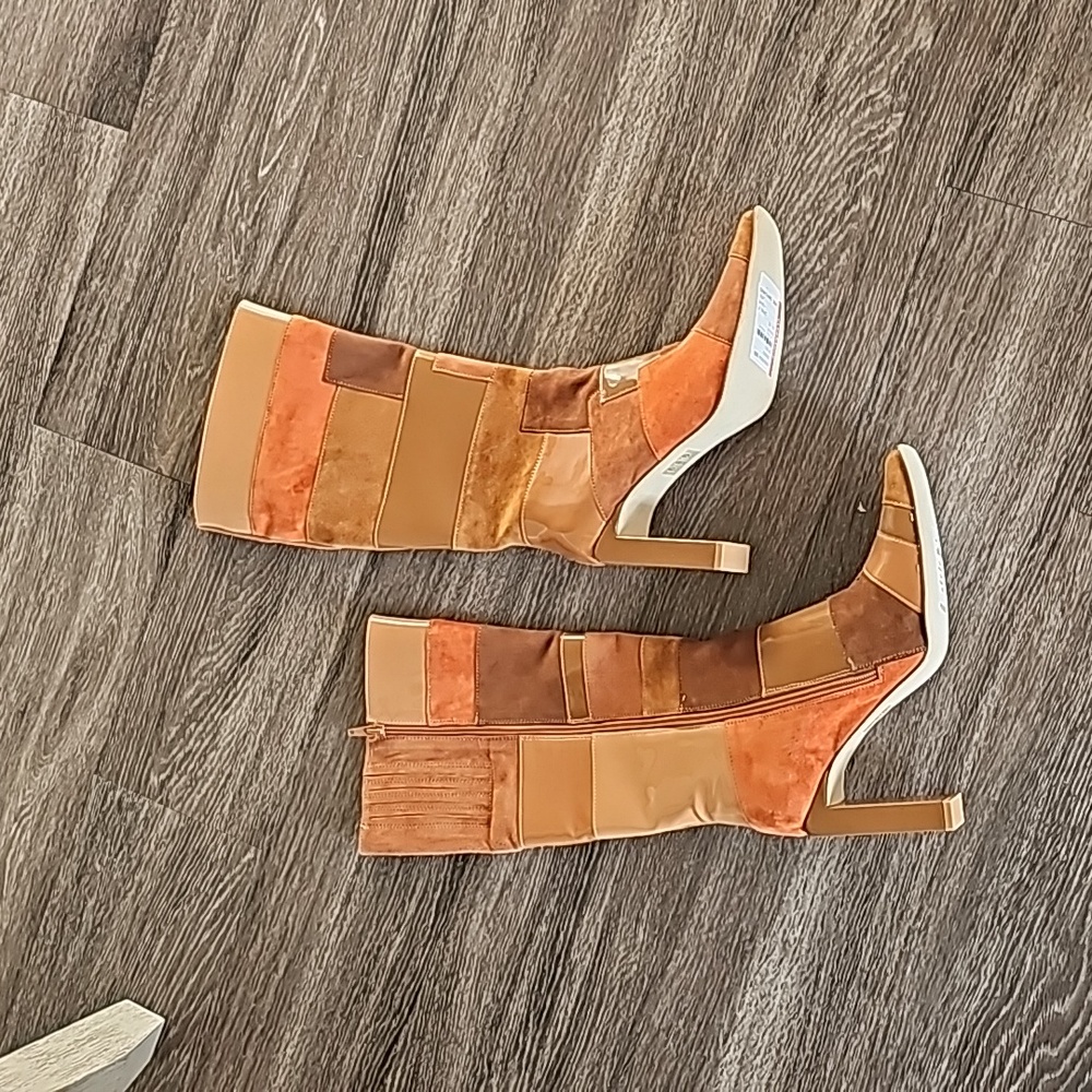 Multi Colored  8 Narrow boot .